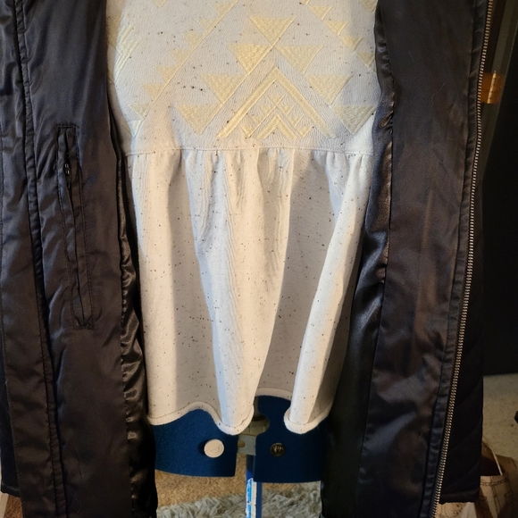 Harley Davidson Black Silky Quilted Puffer Style Jacket sz 1W - Picture 12 of 14